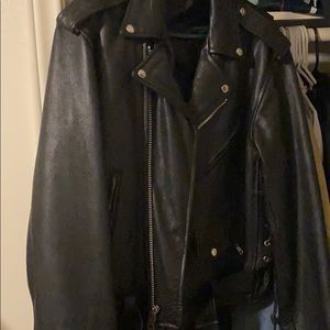 Leather jacket